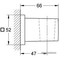 Держатель душевой лейки Grohe Euphoria Cube 27693000