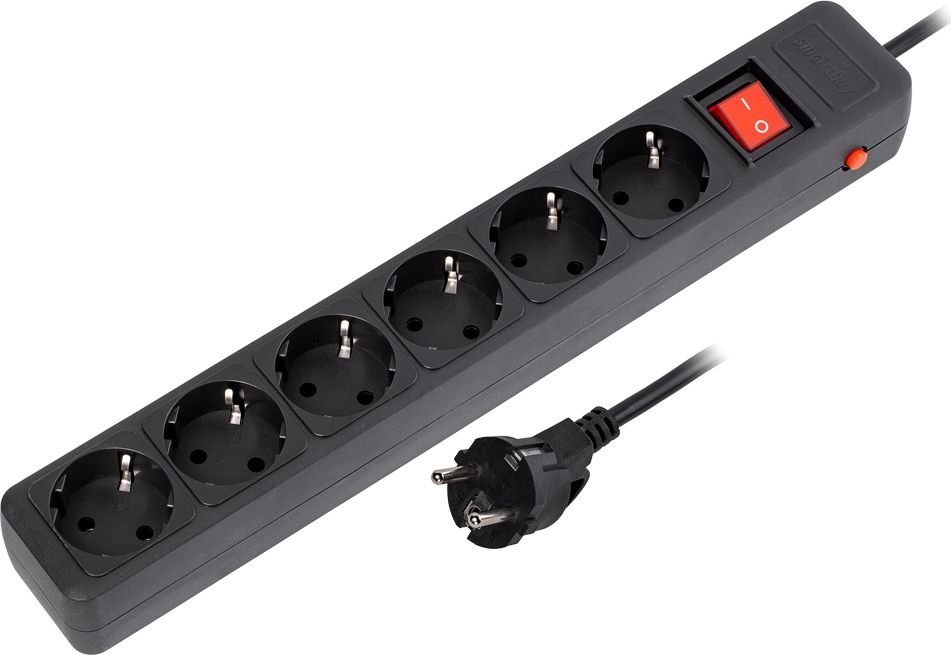 

Сетевой фильтр SmartBuy SBSP-6-50-K