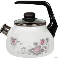 Чайник со свистком СтальЭмаль Весенний романс 4с210я