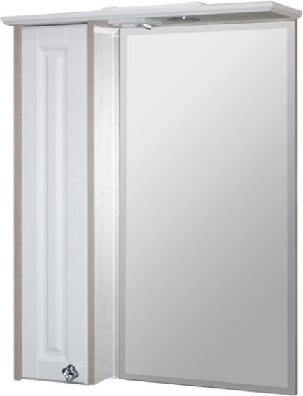 

Mixline Шкаф с зеркалом для ванной Версаль-55 554990 (с подсветкой)