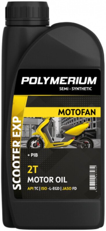 Моторное масло Polymerium Motofan scooter exp 2T 20л