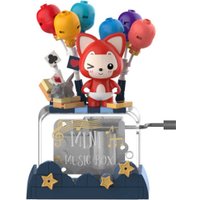 Конструктор Jaki Музыкальная шкатулка с лисенком JK6506