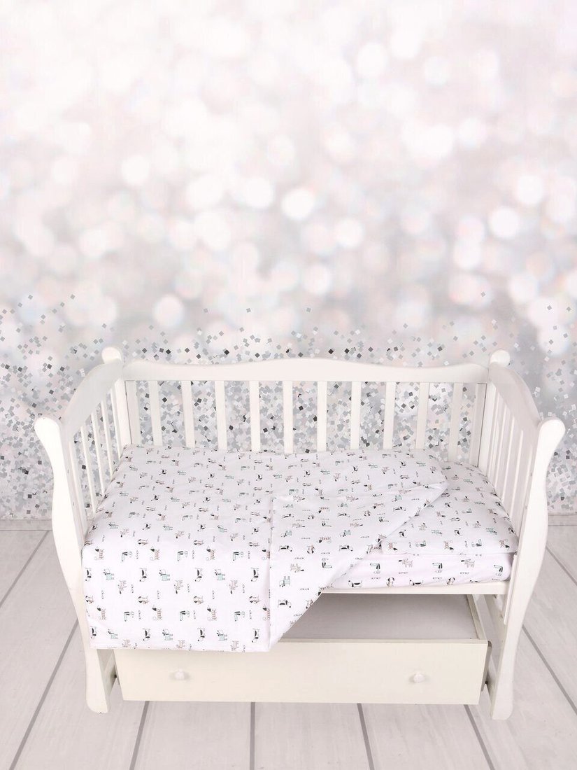 

Постельное белье Amarobaby Exclusive Original Collection Собачки AMARO-3003-OCS (розовый)