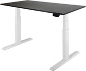 Ergo Desk Prime 1380x800x18 мм (дуб темно-коричневый/белый)