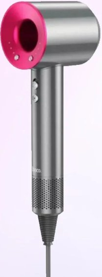 

Фен Hoco HP11 Plus (серый/розовый)