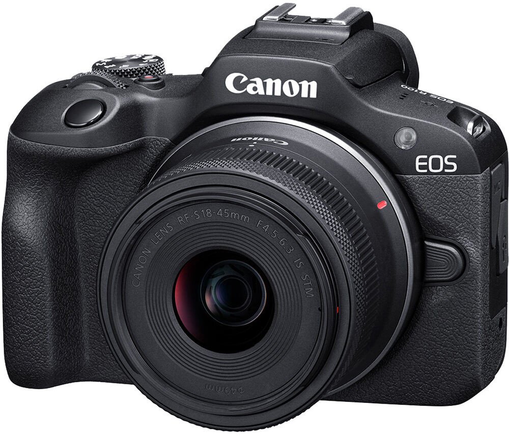 

Беззеркальный фотоаппарат Canon EOS R100 Kit 18-45mm F4.5-6.3 IS STM