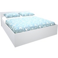 Кровать МДК КР13 160x200/700x1652x2032 (белый)