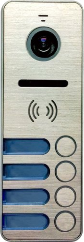 Вызывная панель Tantos iPanel 2 Металл (4 абонента)