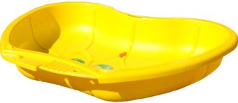 Песочница-бассейн Пластик Крыло бабочки Пл-С179-МТ002 (желтый)