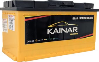 Автомобильный аккумулятор Kainar Premium R+ (100 А·ч)