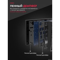 Клавиатура Royal Kludge RK-R87 RGB (белый, RK Red)