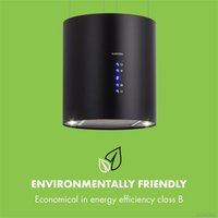 Кухонная вытяжка Klarstein Barett island (черный)