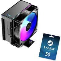 Кулер для процессора Ocypus Gamma A40 BK ARGB + буклет-вкладыш на 5 для Steam (Европа, Россия)