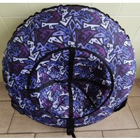 Тюбинг Emi Filini Design Lux 120 см (фиолетовый/граффити)