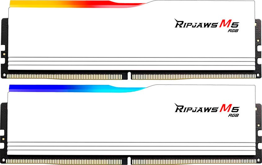 

Оперативная память G.Skill Ripjaws M5 RGB 2x16ГБ DDR5 5200 МГц F5-5200J4040A16GX2-RM5RW