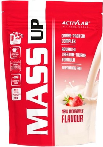 Activlab MASS UP (3кг, клубника)