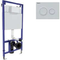 Инсталляция для унитаза Visam Slim 525 с кнопкой O1 EX-040261 (белый)