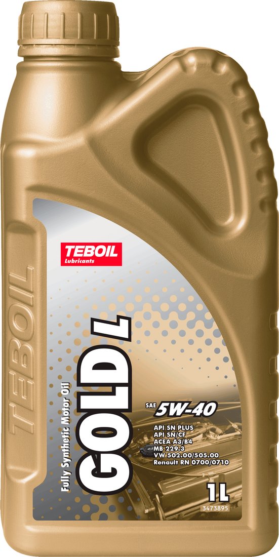 

Моторное масло Teboil Gold L 5W-40 1л