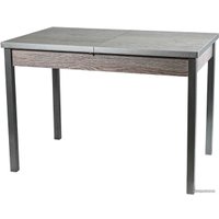 Кухонный стол Древпром Денвер М65 110-140x68 (навара/ноги квадратные)