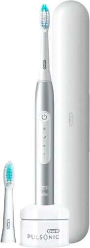 Электрическая зубная щетка Oral-B Pulsonic Slim Luxe 4500 Platinum S411.526.3X (серебристый)