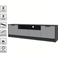 Тумба Интерлиния ТВ Концепт КТ-ТВ4-50 (серебро/антрацит)