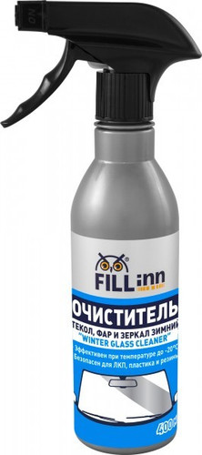 FILL Inn Очиститель стекол и зеркал зимний 400мл FL049