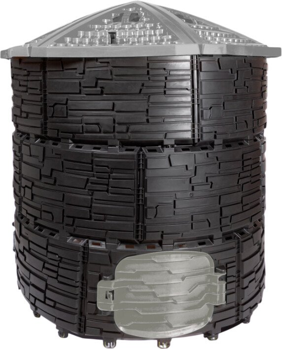 

Компостер ВПМ Усиленный 6199372 (1170 л, черный/серый)