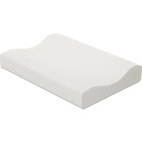 Ортопедическая подушка Mio Tesoro Premium Ribbet 55х35х10/8 (бабл белый)