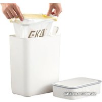 Мусорное ведро Eko Morandi Smart EK6287 8 л (белый)
