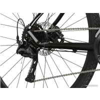 Велосипед Kross Evado 5.0 L/21" 2024 (черный/зеленый глянцевый)