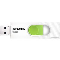 USB Flash ADATA UV320 512GB (белый/зеленый)