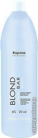 Окислитель Kapous Professional Blond Bar с экстрактом жемчуга Blond Cremoxon 6% 1000 мл
