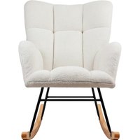 Кресло-качалка Defender Aria (белый)