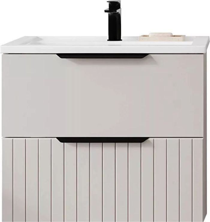 Viant Тумба с умывальником Сицилия VSIC80MDCAP-T2YP + S-UM-MOD80/1