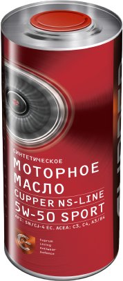 

Моторное масло Cupper NS Line 5W-50 Sport 1л