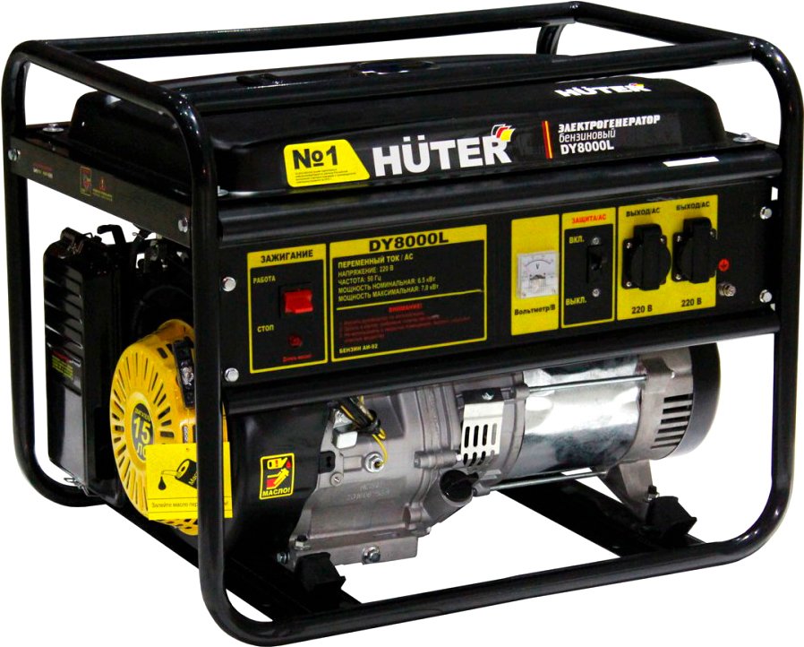

Бензиновый генератор Huter DY8000L