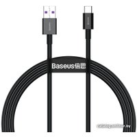 Кабель Baseus USB Type-A - Type-C CATYS-01 (1 м, черный)