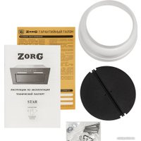 Кухонная вытяжка ZorG Star 1000 60 S-GC (белый)