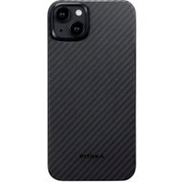 Чехол для телефона Pitaka MagEZ Case 4 для iPhone 15 Plus (1500D twill, черный/серый)