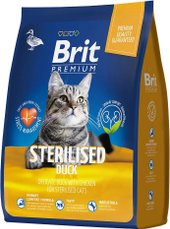 Premium Cat Sterilized Duck & Chicken для взрослых стерилизованных кошек с уткой и курицей 2 кг