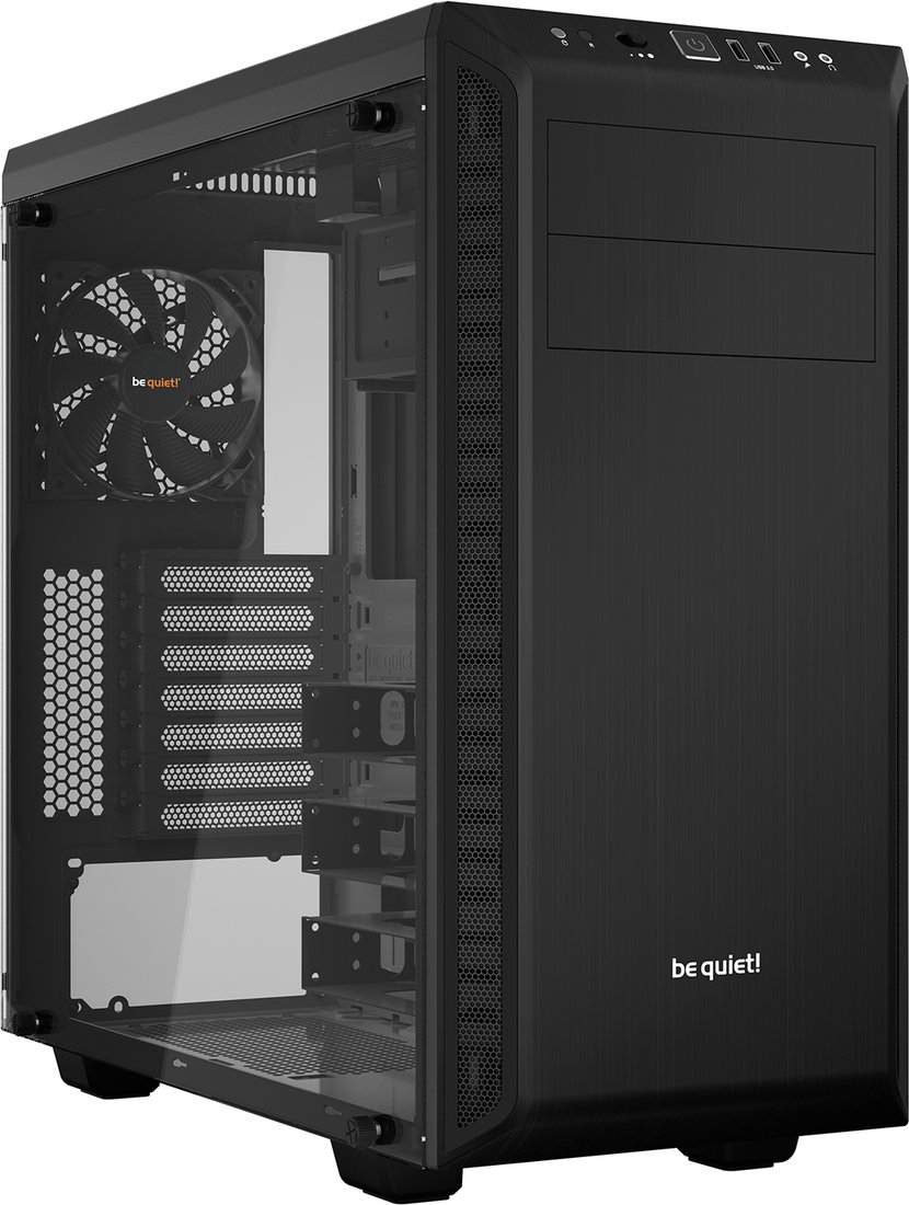 

Корпус be quiet! Pure Base 600 (черный) с окном
