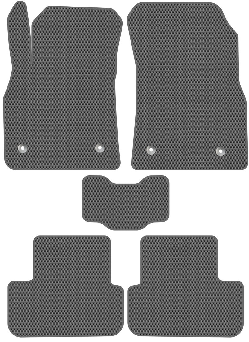 

Комплект ковриков для авто Alicosta Daewoo Lacetti II (седан / J300) 2008 - 2011 (серый, ромб)