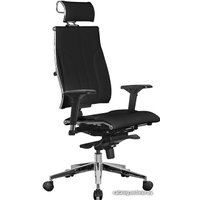 Офисное кресло Metta Yoga 4D Free LUX LE (натуральная кожа, черный)