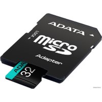 Карта памяти ADATA Premier Pro AUSDH32GUI3V30SA1-RA1 microSDHC 32GB (с адаптером)