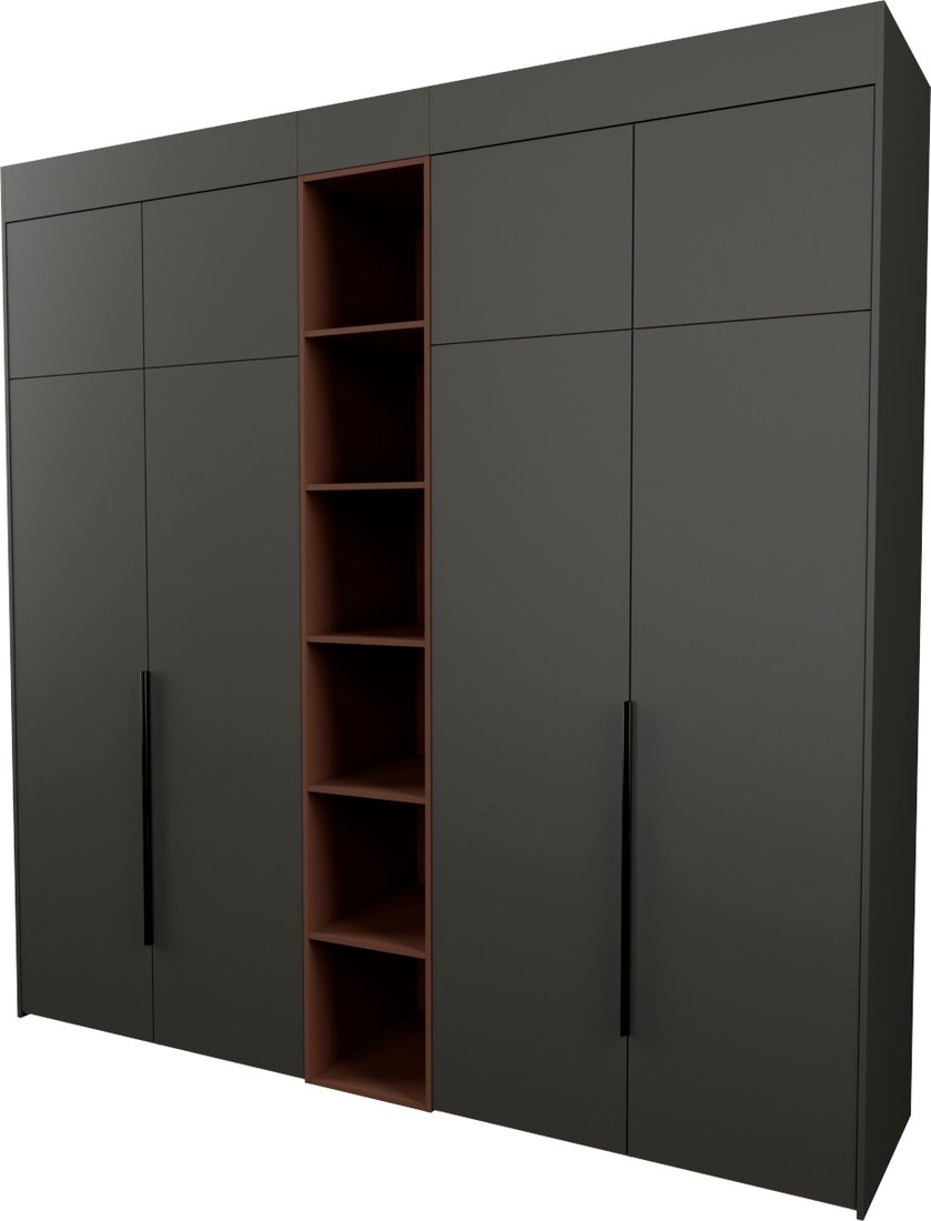 

Шкаф распашной Рэйгрупп Рэй S257-В11-1-WKL В11-1 (дуб веллингтон/кобальт/античная латунь)