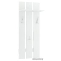 Вешалка для одежды Кортекс-мебель Лара ВП1 (белый)