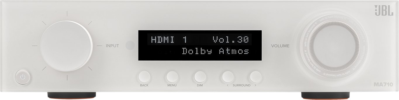 

AV ресивер JBL MA710 (белый)