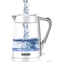 Электрический чайник Polaris PWK 1715CGL Water Way Pro (белый)