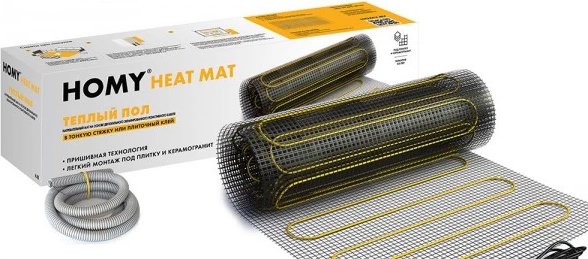 

Нагревательный мат HOMY Heat Mat 150-0.5-2.4 2.4 кв.м. 360 Вт