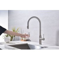 Смеситель Paulmark Galant Ga213077-BS (стальной/нержавеющая сталь)